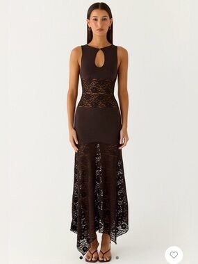 Koka lace brown dress